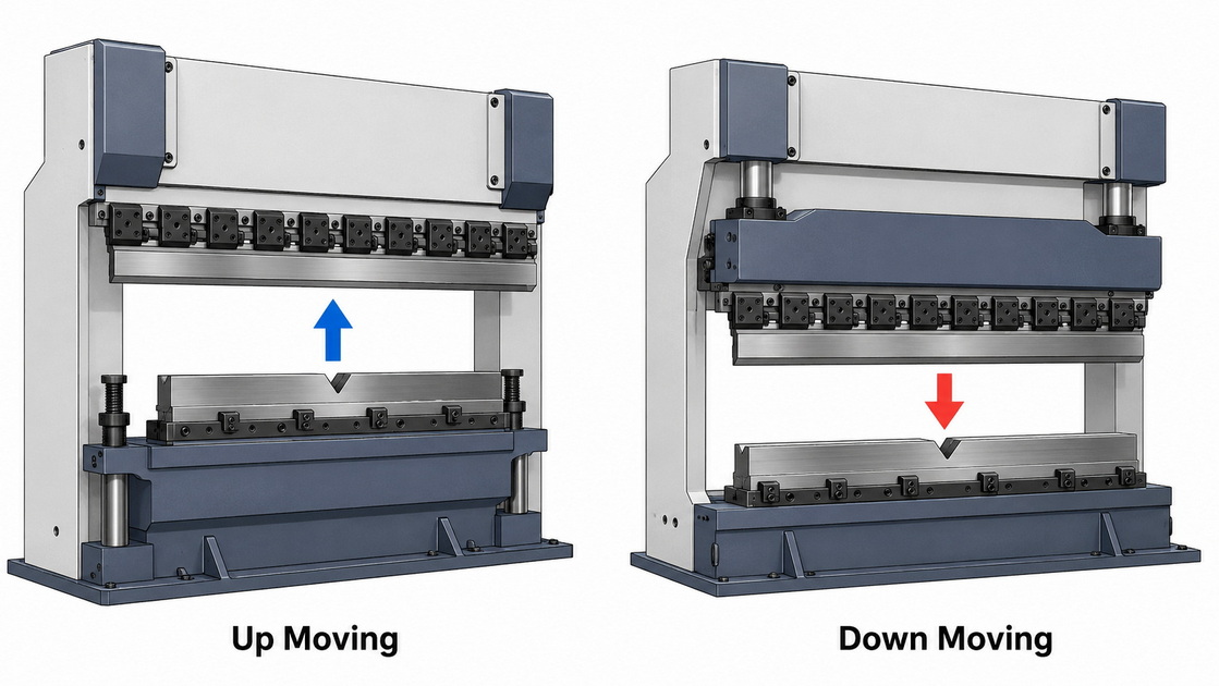 Up Moving And Down Moving Press Brake Overview Up Moving And Down Moving Press Brake Overview