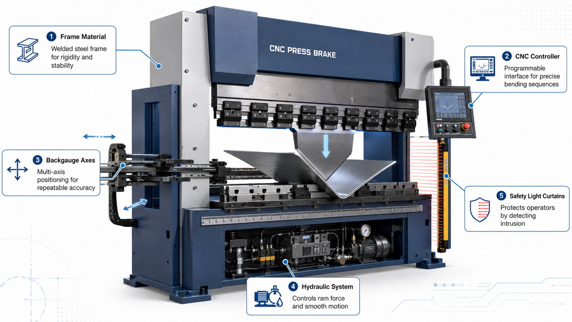 CNC Press Brake Technical Highlights CNC Press Brake Technical Highlights