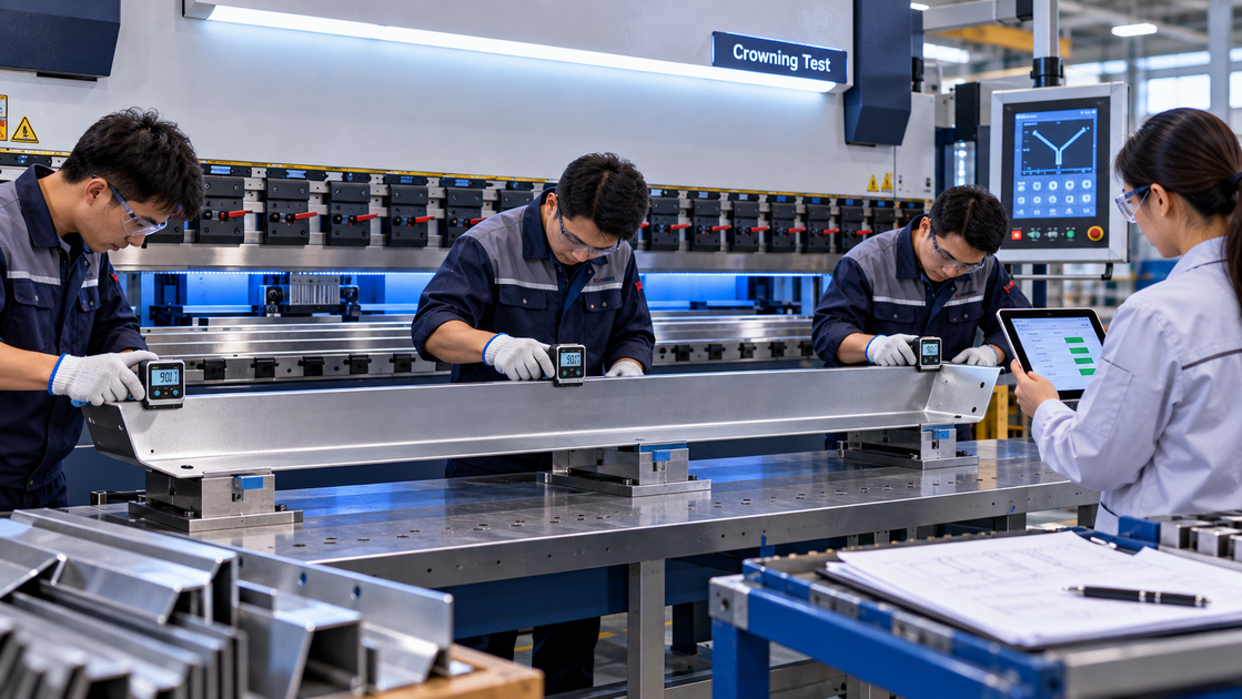 Full Length Bending Accuracy Test Full Length Bending Accuracy Test