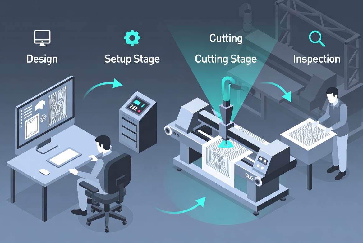Fabric Laser Cutting Workflow Fabric Laser Cutting Workflow