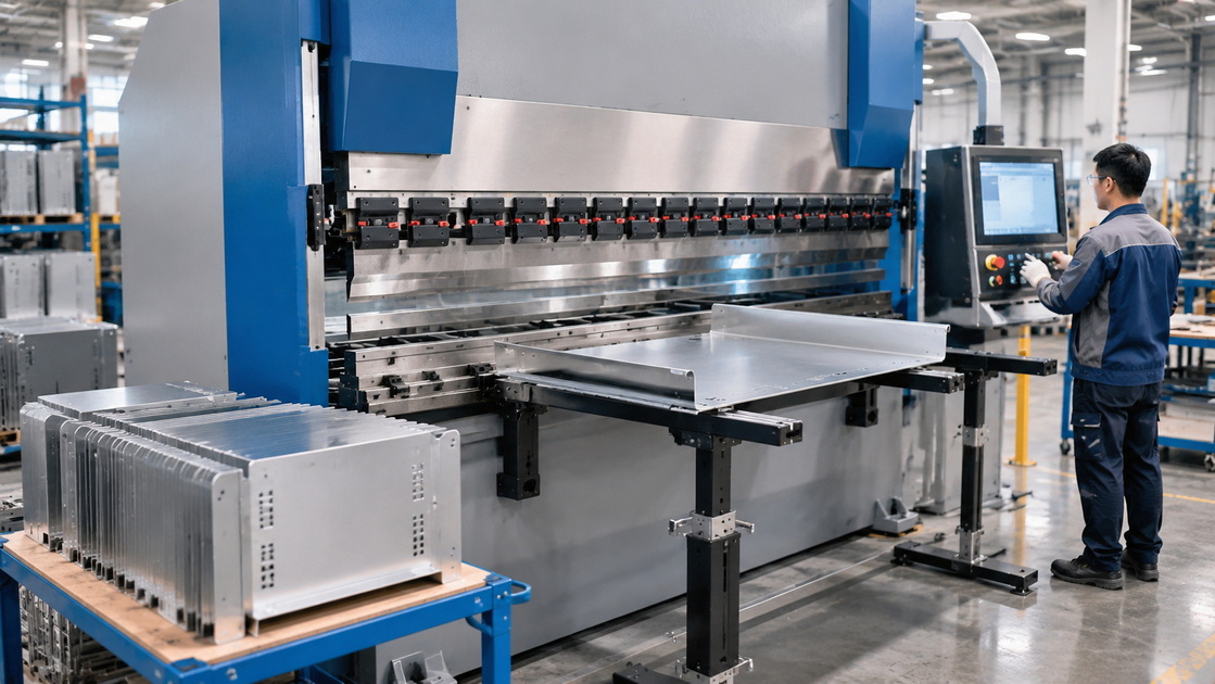 CNC Press Brake For Battery Enclosure Manufacturing CNC Press Brake For Battery Enclosure Manufacturing