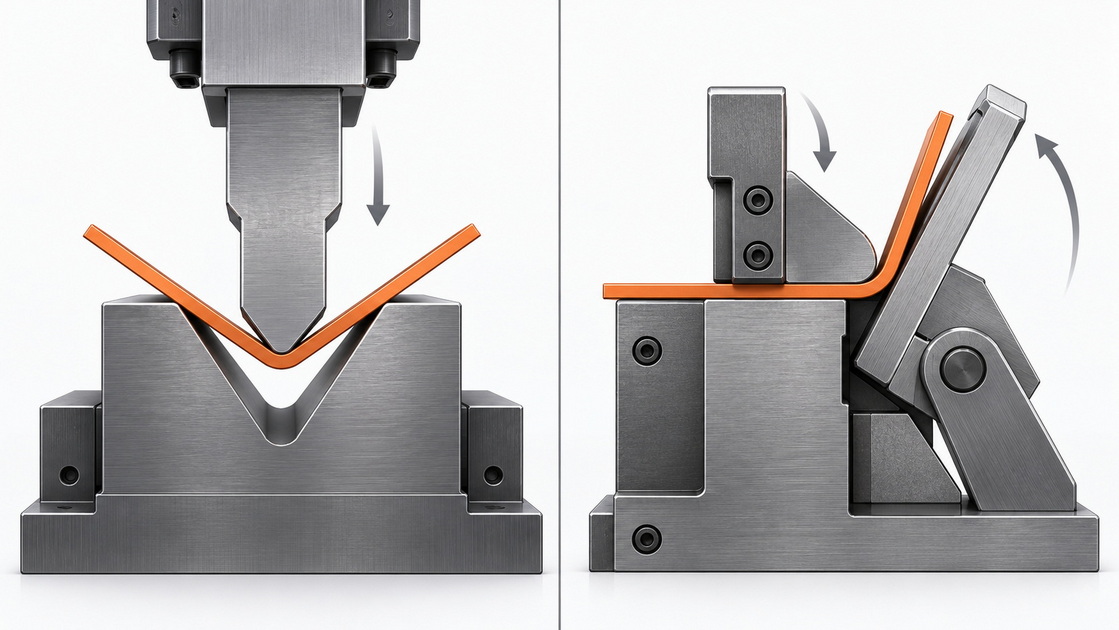Sheet Metal Bending Mechanism Comparison Sheet Metal Bending Mechanism Comparison