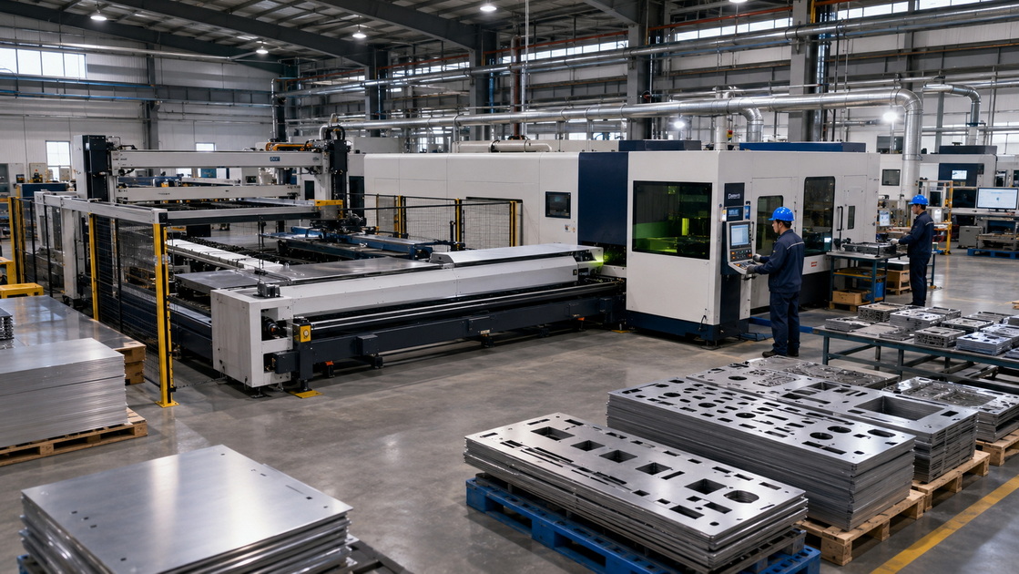 Complete Sheet Metal Processing Line Complete Sheet Metal Processing Line