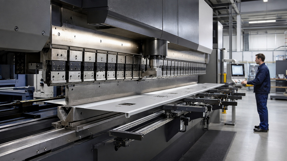 CNC Press Brake Bending Long Metal Panel CNC Press Brake Bending Long Metal Panel