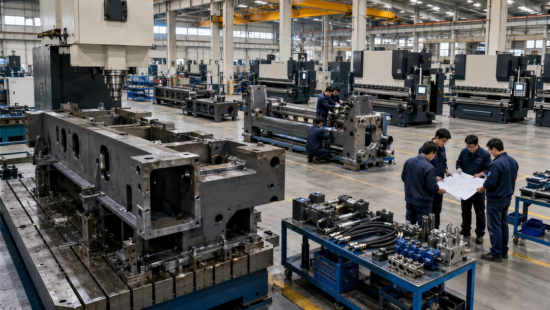 CNC Press Brake Manufacturing Facility CNC Press Brake Manufacturing Facility