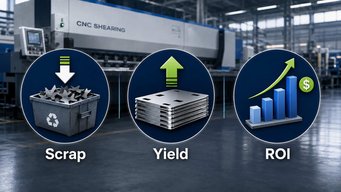 CNC Shearing ROI And Waste Reduction CNC Shearing ROI And Waste Reduction