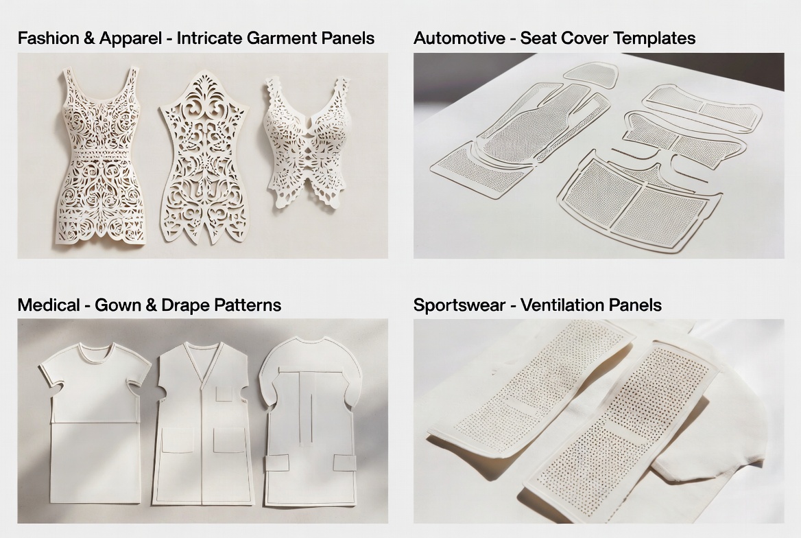 Laser Cut Fabrics Applications Laser Cut Fabrics Applications