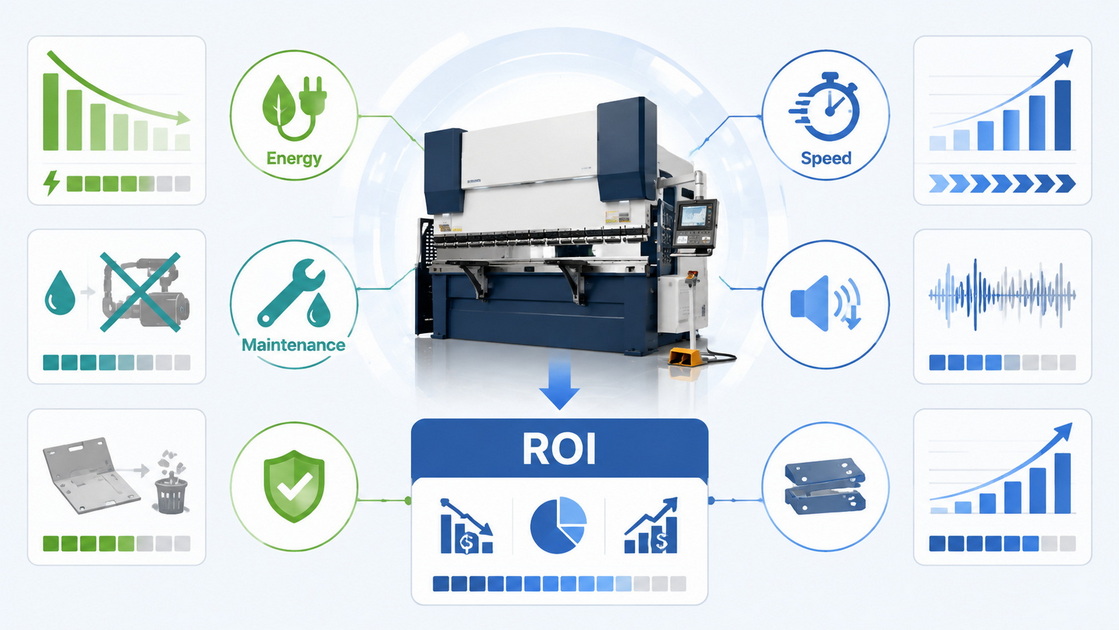 Electric Press Brake ROI And Energy Efficiency Electric Press Brake ROI And Energy Efficiency