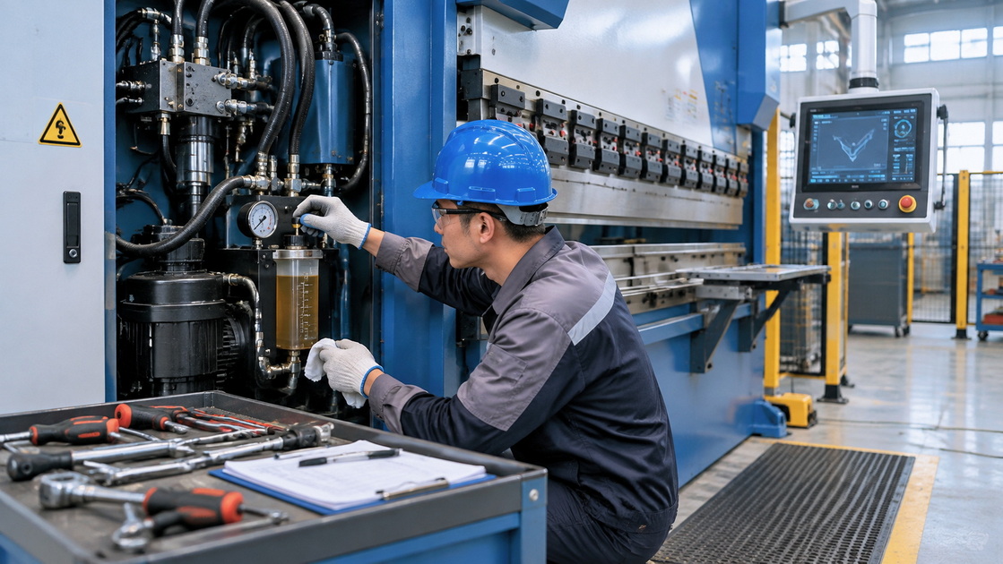 CNC Press Brake Preventive Maintenance CNC Press Brake Preventive Maintenance