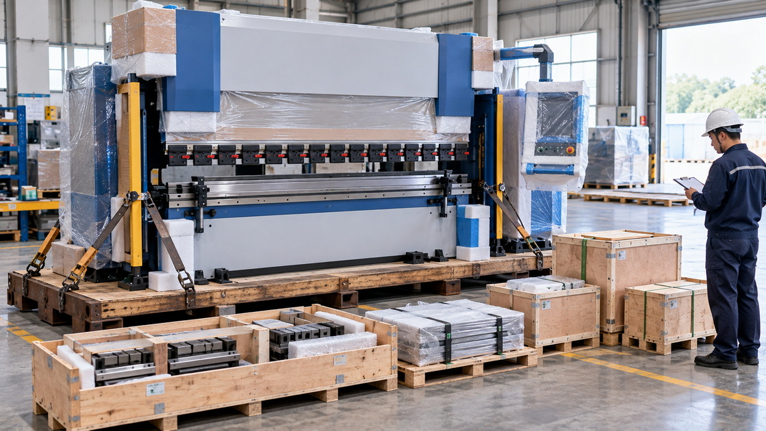 CNC Press Brake Export Packing And Logistics CNC Press Brake Export Packing And Logistics