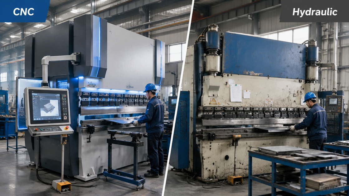 CNC And Hydraulic Press Brake Comparison CNC And Hydraulic Press Brake Comparison