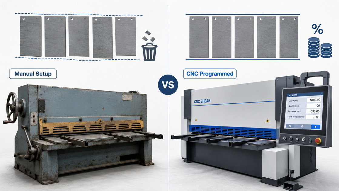 Manual Control Vs CNC Repeatability Diagram Manual Control Vs CNC Repeatability Diagram