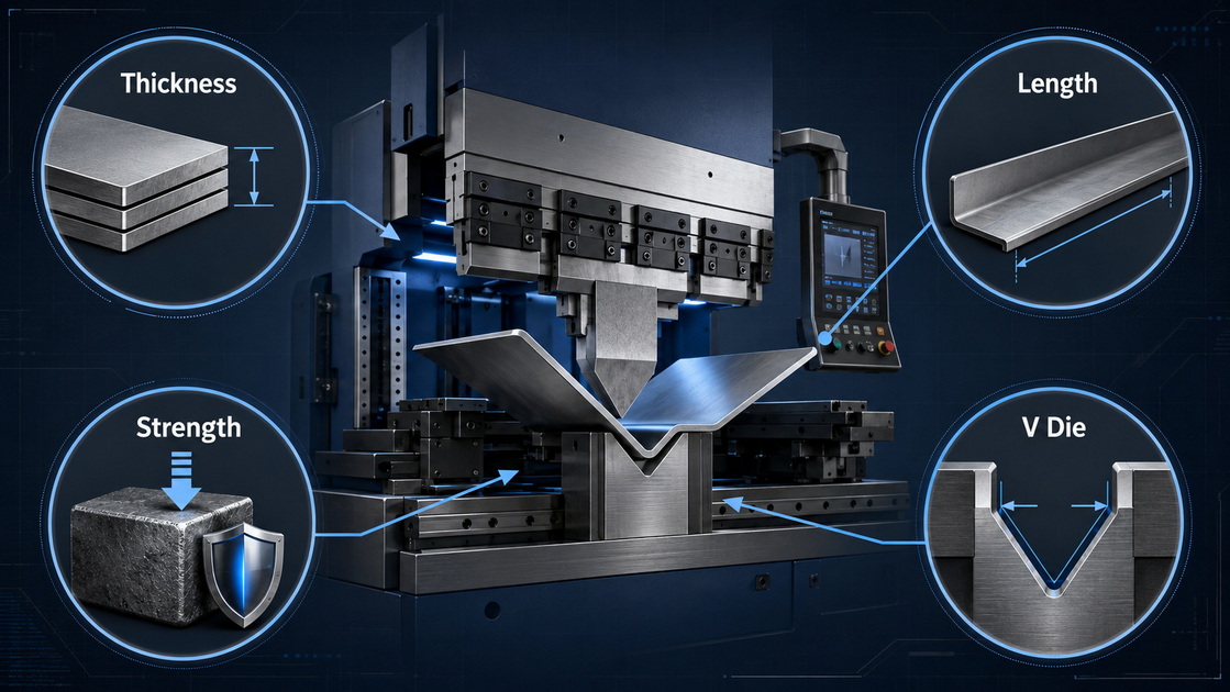 Press Brake Tonnage Calculation Factors Press Brake Tonnage Calculation Factors