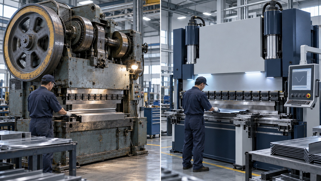 Mechanical And Hydraulic Press Brake Comparison Mechanical And Hydraulic Press Brake Comparison