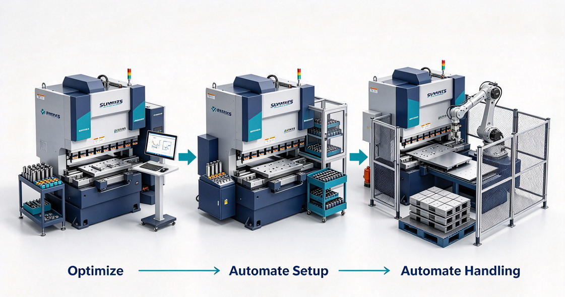 From CNC Bending To Full Automation From CNC Bending To Full Automation