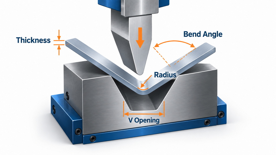 Press Brake V Die Selection Process Press Brake V Die Selection Process