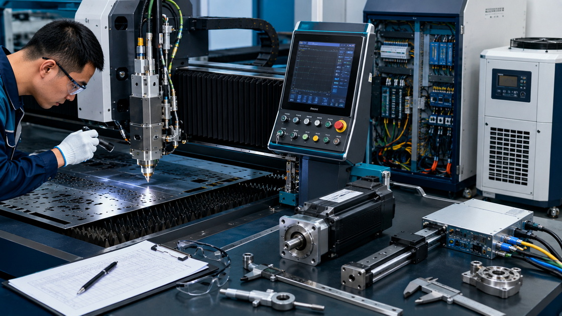 Fiber Laser Cutter Component Inspection Fiber Laser Cutter Component Inspection