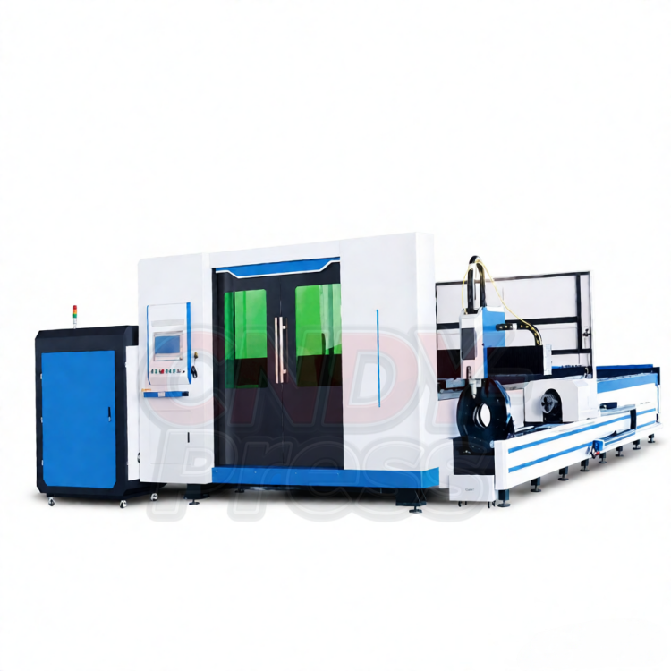 Closed-Type Exchange Table Plate And Tube Integrated Laser Cutting Machine1 Closed-Type Exchange Table Plate And Tube Integrated Laser Cutting Machine1