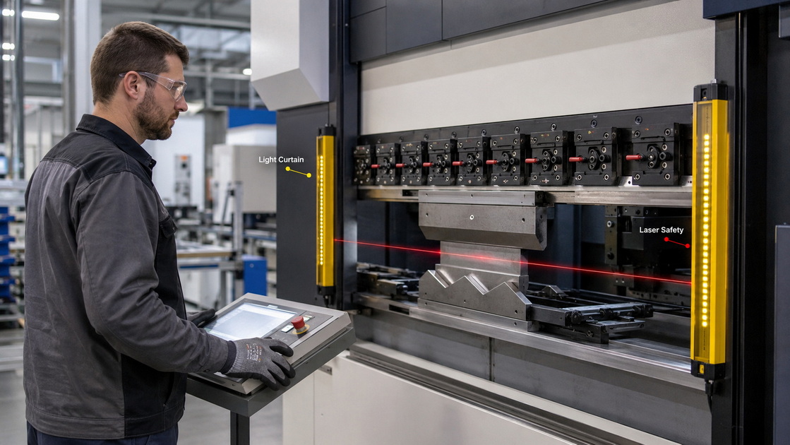 CNC Press Brake Safety Zone CNC Press Brake Safety Zone