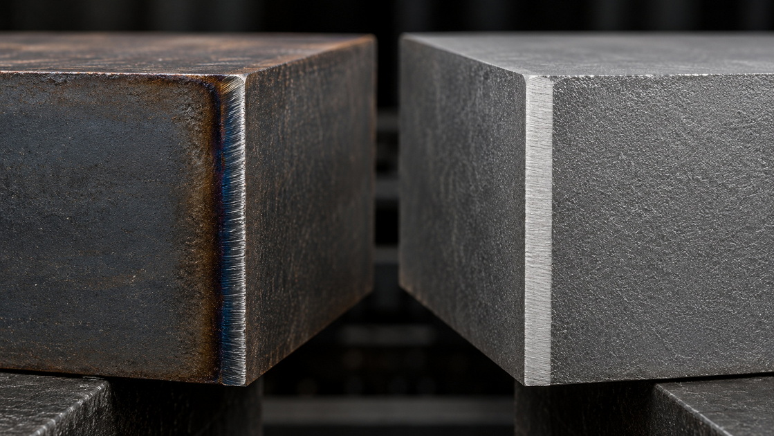 Thick Plate Edge Comparison Thick Plate Edge Comparison