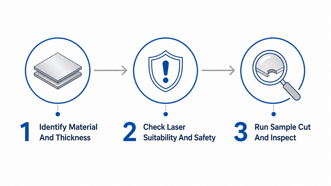 Fiber Laser Material Evaluation Steps Fiber Laser Material Evaluation Steps
