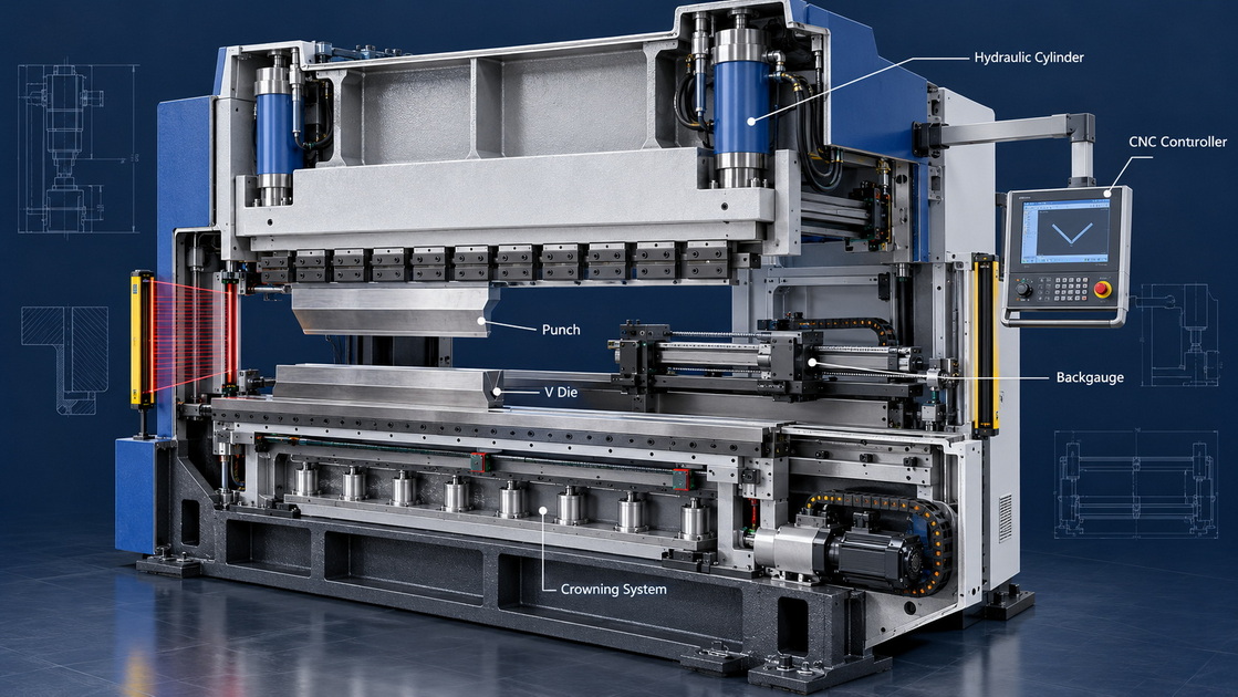 CNC Press Brake Technical Components CNC Press Brake Technical Components