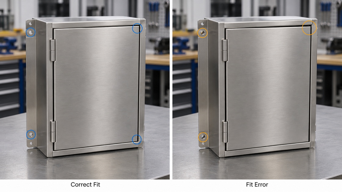 Multi Bend Enclosure Fit And Assembly Inspection Multi Bend Enclosure Fit And Assembly Inspection