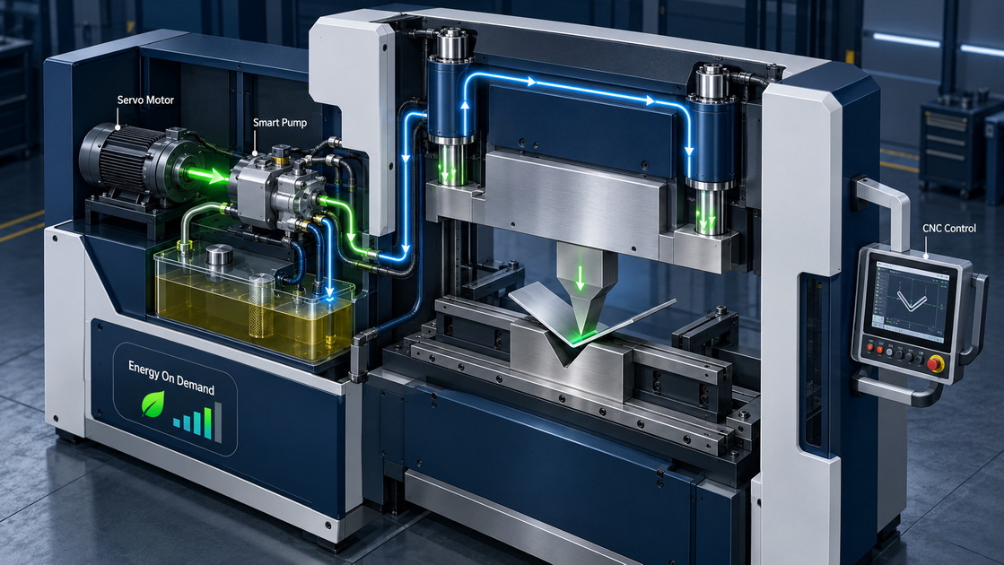 Hybrid Press Brake Energy Flow Hybrid Press Brake Energy Flow