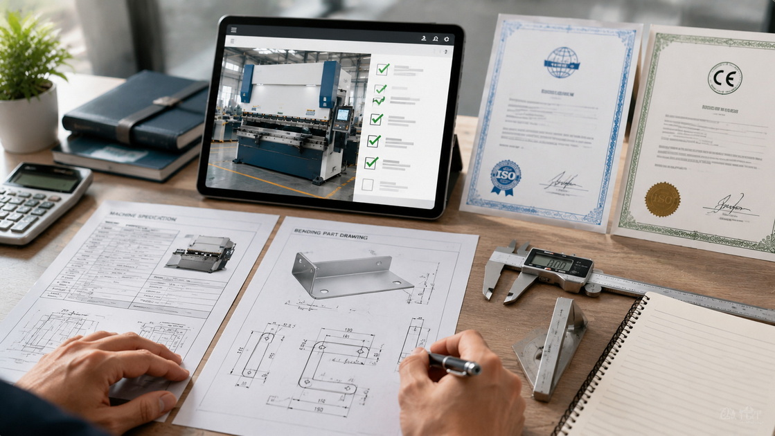 Press Brake Supplier Evaluation Desk Press Brake Supplier Evaluation Desk