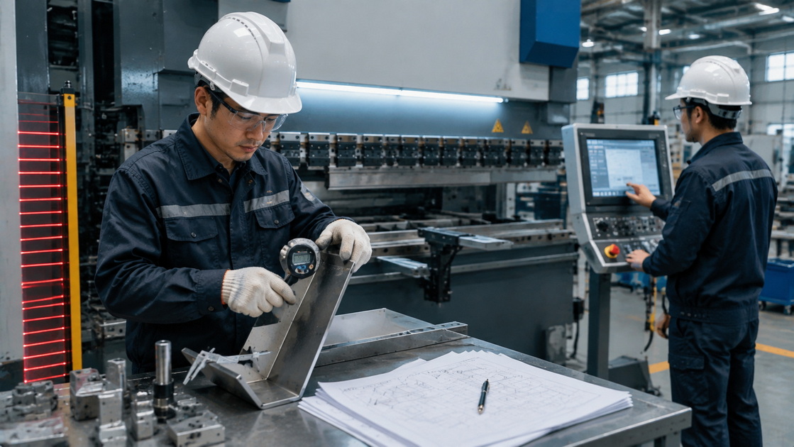 CNC Press Brake Factory Acceptance Test CNC Press Brake Factory Acceptance Test
