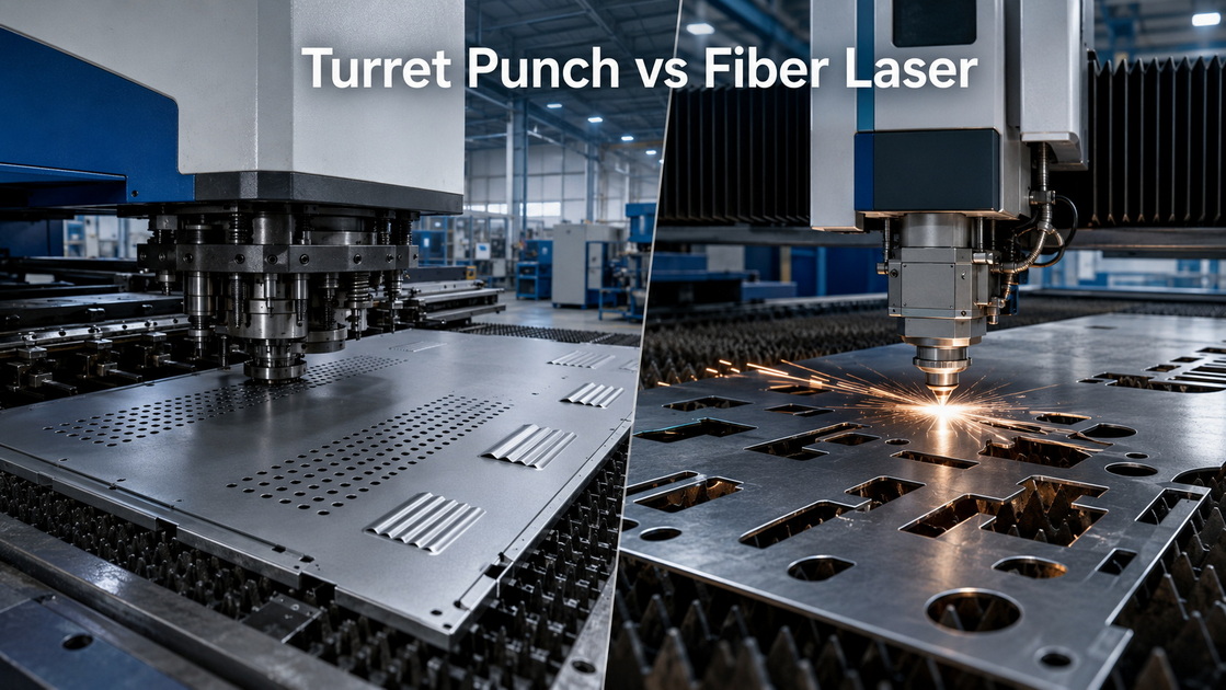 Turret Punch And Fiber Laser Comparison Turret Punch And Fiber Laser Comparison