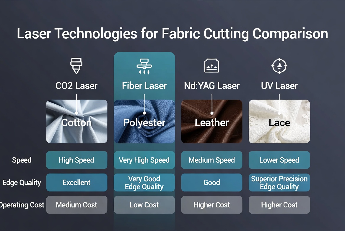 Laser Types For Fabric Cutting Laser Types For Fabric Cutting