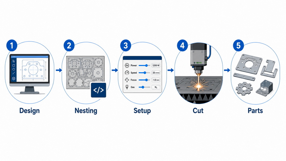 Metal Laser Cutting Process Overview Metal Laser Cutting Process Overview