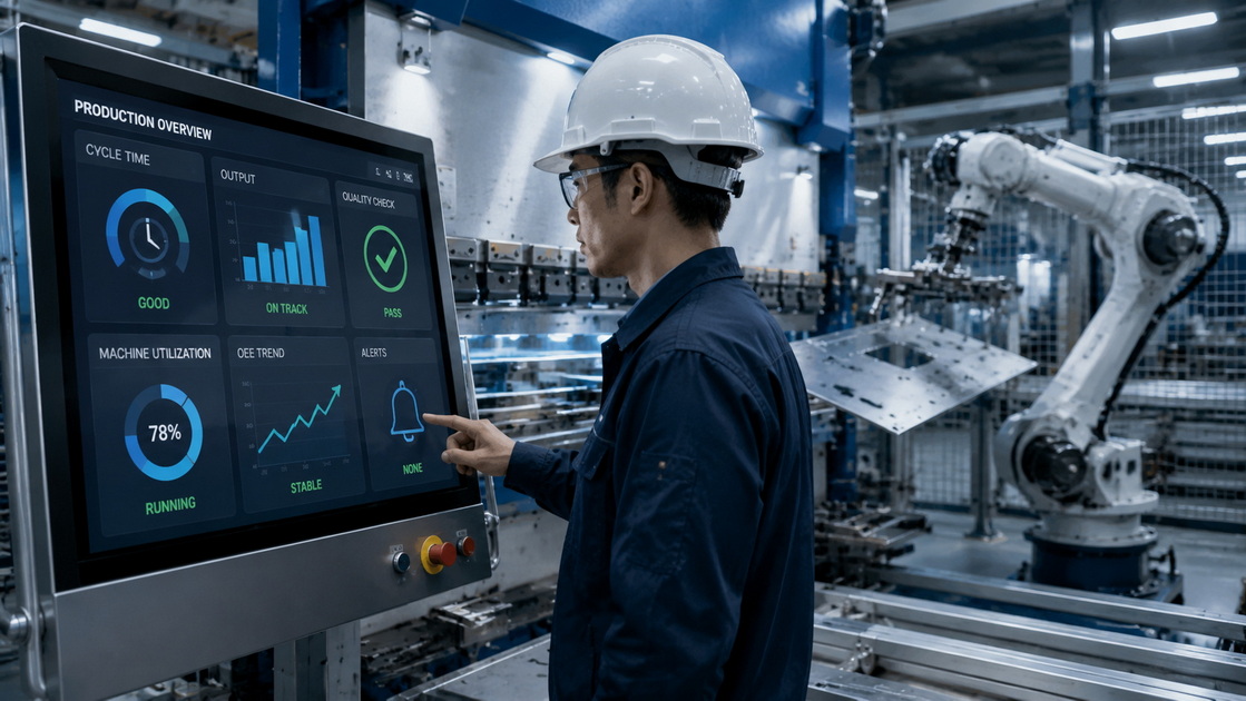 Robotic Bending Production Monitoring Robotic Bending Production Monitoring