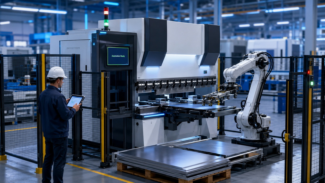Automated CNC Press Brake Cell Automated CNC Press Brake Cell