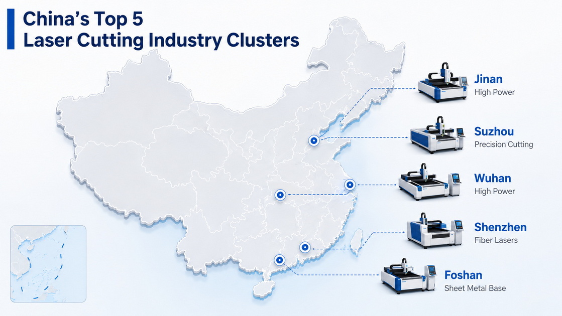 China Metal Laser Cutting Industry Map China Metal Laser Cutting Industry Map