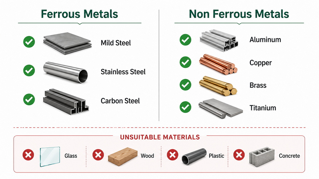 Fiber Laser Cutting Materials Overview Fiber Laser Cutting Materials Overview