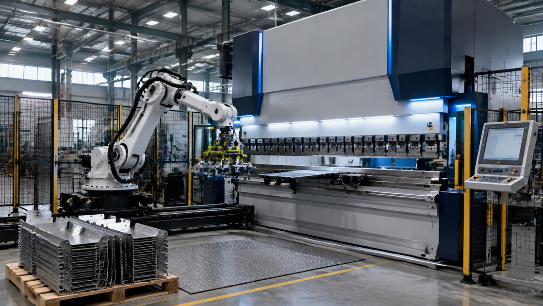Robotic Press Brake Cell Overview Robotic Press Brake Cell Overview
