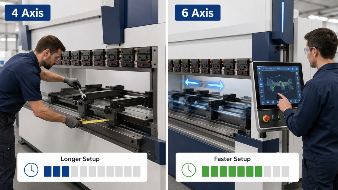 Setup Time Four Axis And Six Axis Setup Time Four Axis And Six Axis