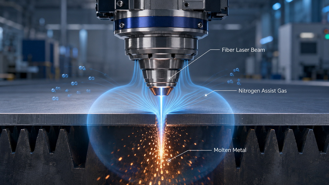 Nitrogen Laser Cutting Process Nitrogen Laser Cutting Process
