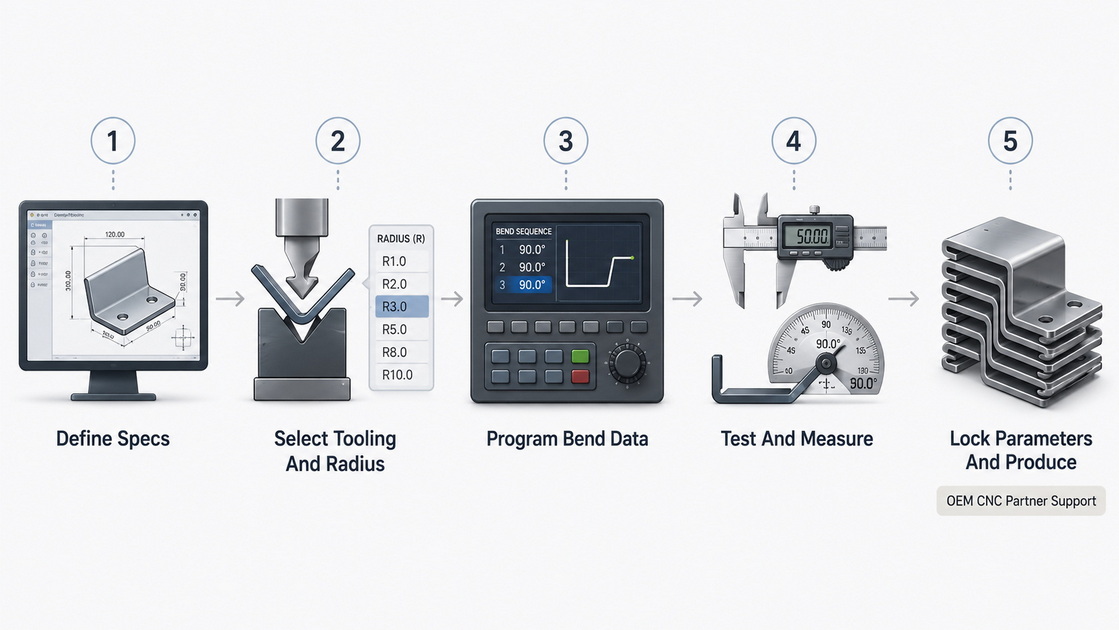 CNC Tube Bending Production Workflow CNC Tube Bending Production Workflow