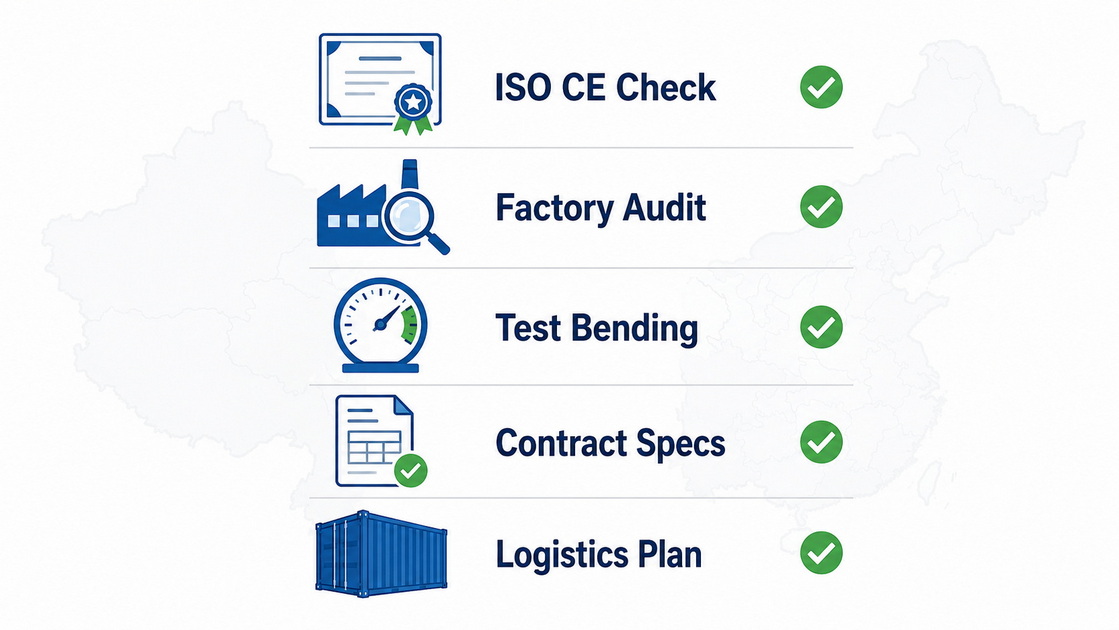 China Bending Machine Sourcing Checklist China Bending Machine Sourcing Checklist