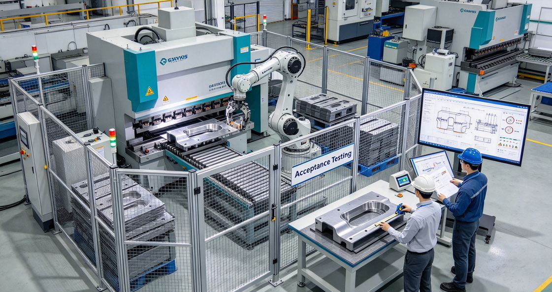 Robotic Bending Cell Acceptance Testing Robotic Bending Cell Acceptance Testing