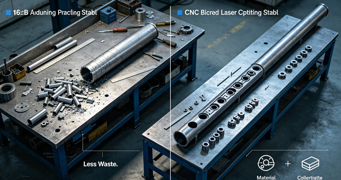 Tube Material Waste Comparison Tube Material Waste Comparison