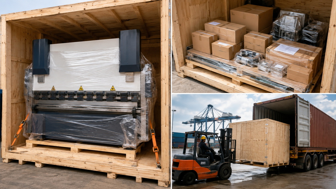 Press Brake Export Preparation Press Brake Export Preparation