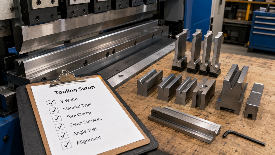 Press Brake Tooling Setup Checklist Press Brake Tooling Setup Checklist