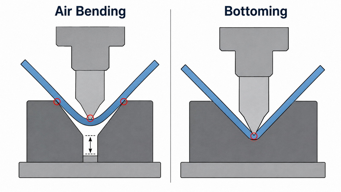 Air Bending Versus Bottoming Air Bending Versus Bottoming