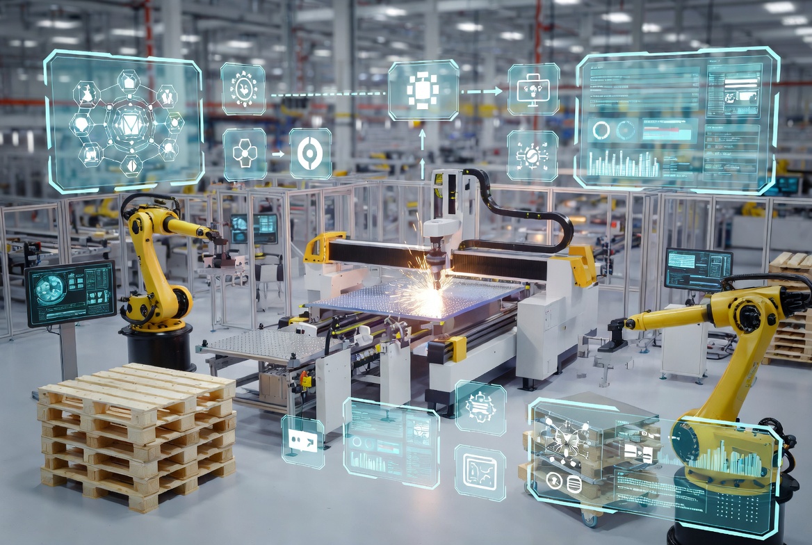 Automated Fiber Laser Cutting Line