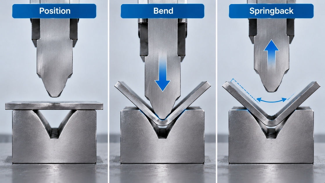 CNC Press Brake Air Bending Process