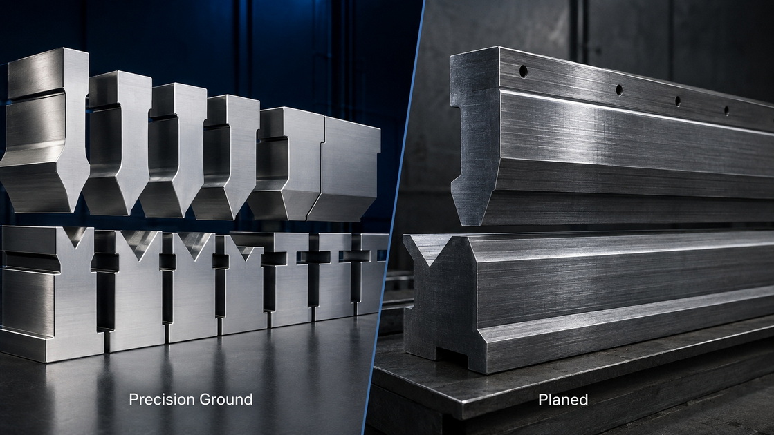 Precision Ground And Planed Tooling Comparison